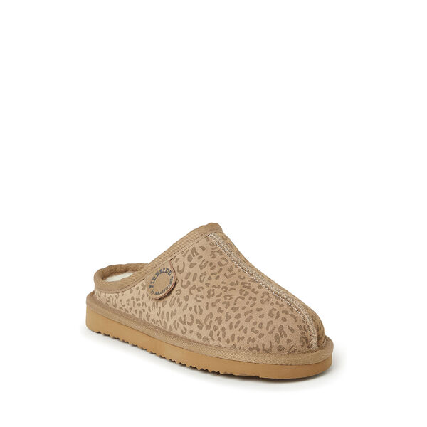 dearfoams Kid's Fireside by Dearfoams Dempsey Genuine Shearling Clog Slipper dearfoams Kid's Fireside by Dearfoams Dempsey Genuine Shearling Clog Slipper