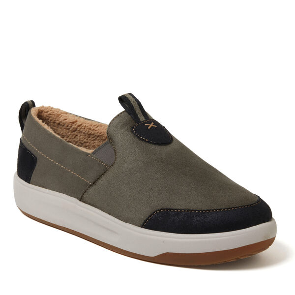 dearfoams Men's Cypress Water-Resistant Energy Return Twin Gore Slip-on