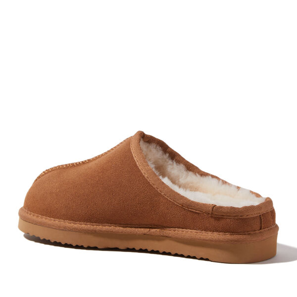 Dearfoams Women's Fireside By Dearfoams Greta Genuine Shearling Clog
