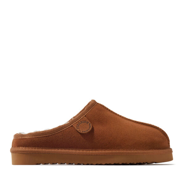 Dearfoams Women's Fireside By Dearfoams Greta Genuine Shearling Clog