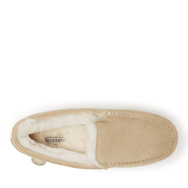 Dearfoams Women's Fireside By Dearfoams Mel Genuine Shearling Moccasin