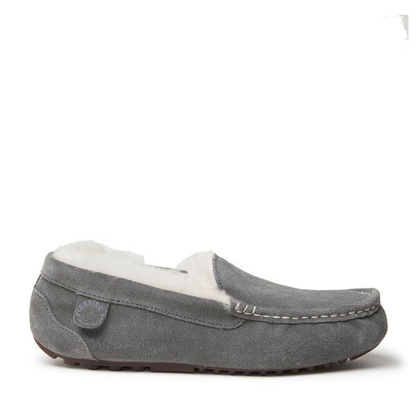 Dearfoams Women's Fireside By Dearfoams Mel Genuine Shearling Moccasin