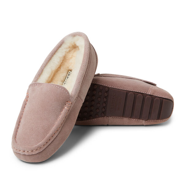 Dearfoams Women's Fireside By Dearfoams Mel Genuine Shearling Moccasin