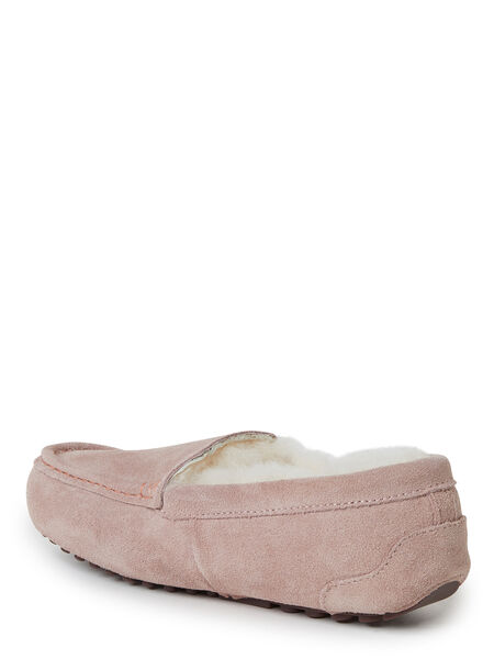Dearfoams Women's Fireside By Dearfoams Mel Genuine Shearling Moccasin