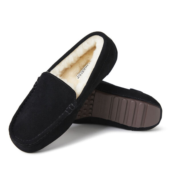 Dearfoams Women's Fireside By Dearfoams Mel Genuine Shearling Moccasin