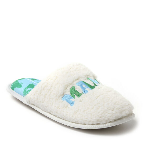 Dearfoams Women's Mama Earth Scuff With Regnr8 Technology Slippers