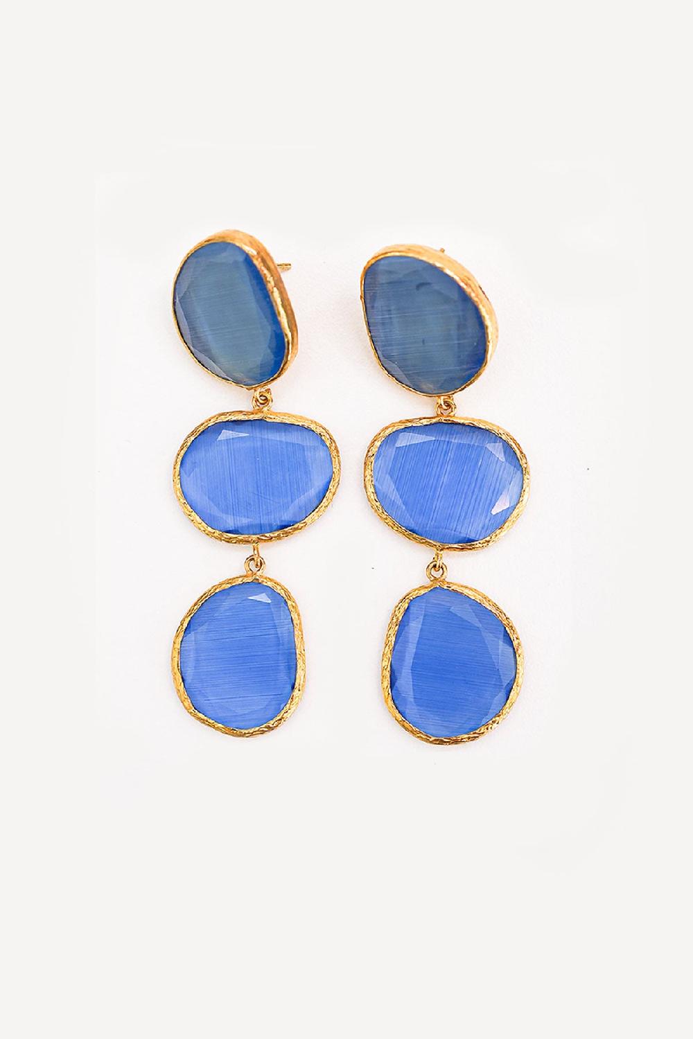 debbie katz Alara (Cat Eye Stone Blue)