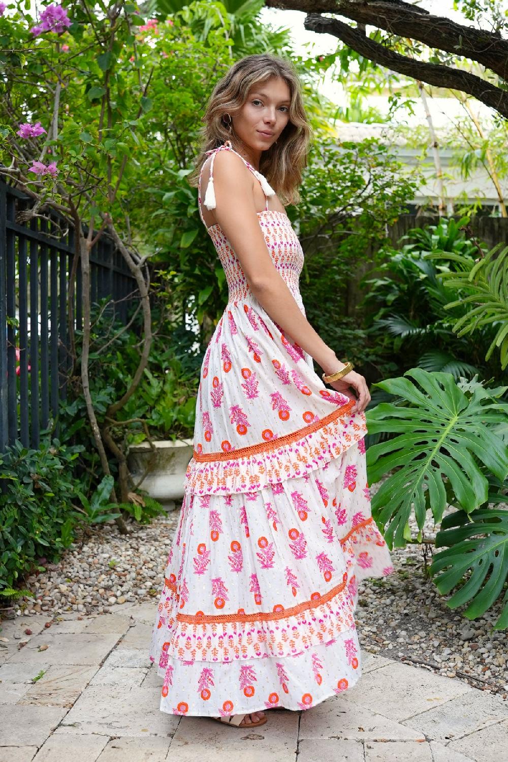 debbie katz Alma Dress Pink