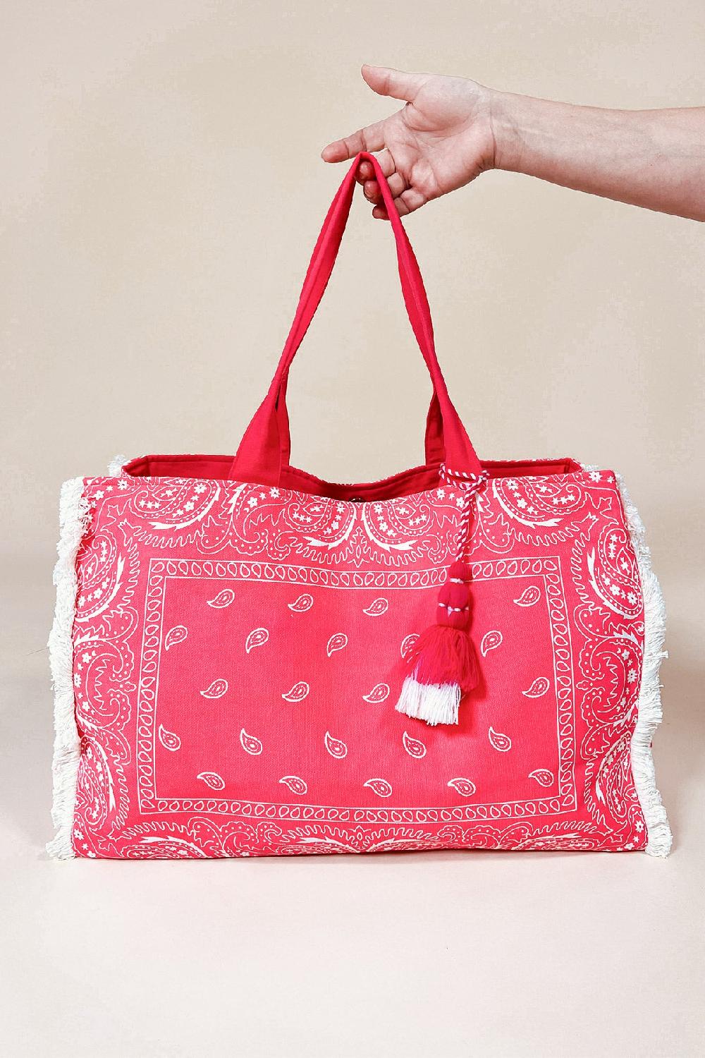 Debbie Katz Bandana Bag Pink