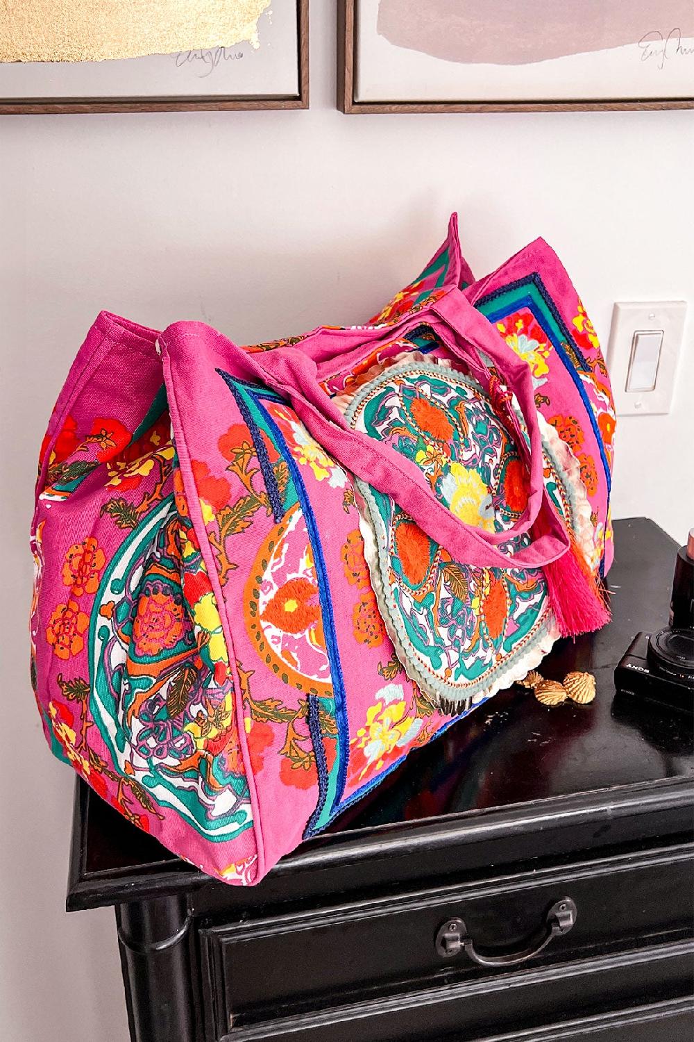 Debbie Katz Boho Bag Berry