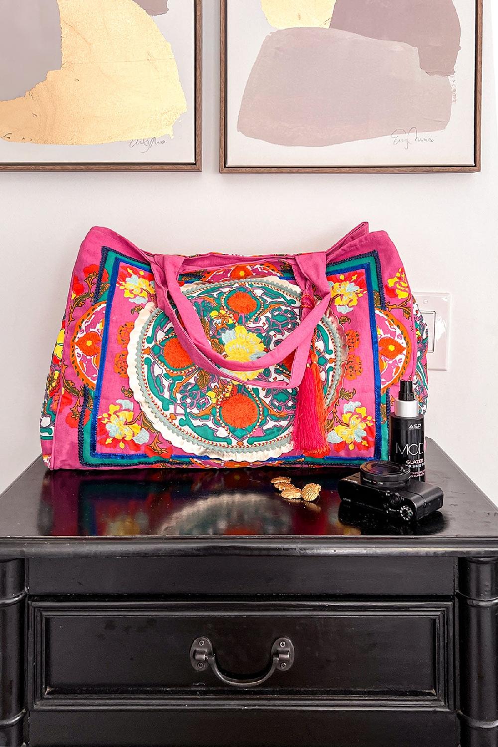 Debbie Katz Boho Bag Berry