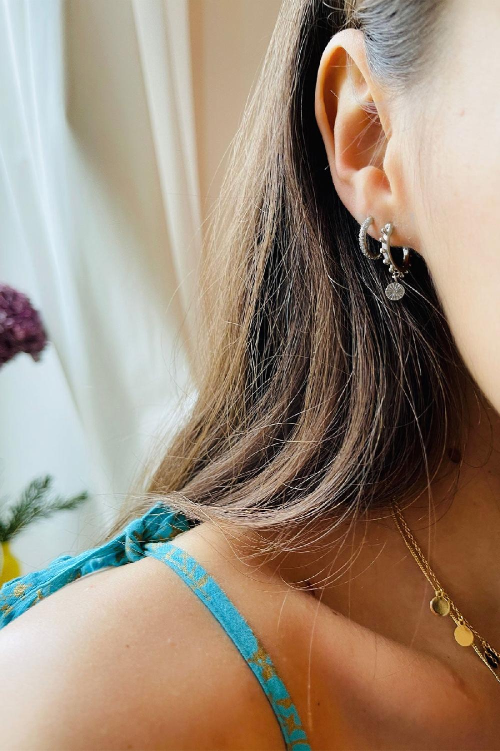 Debbie Katz Boho Earring (Silver)