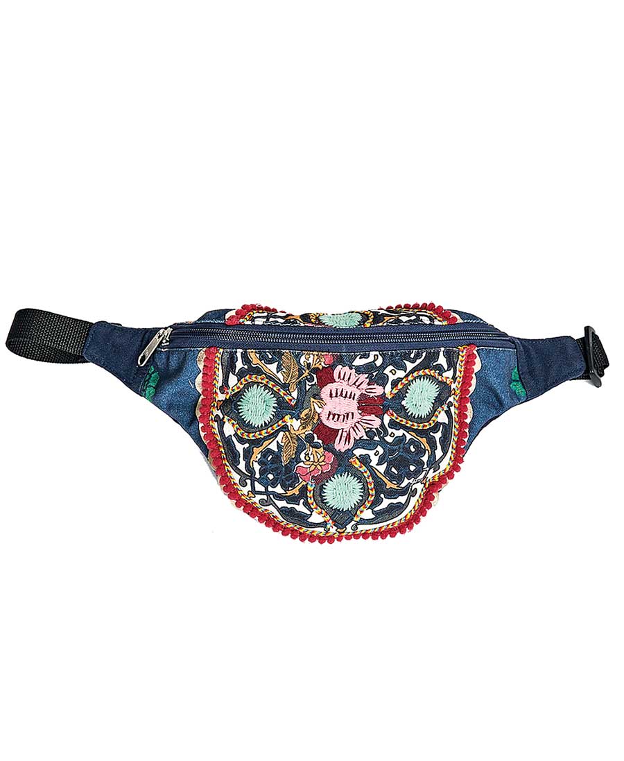Debbie Katz Boho Fanny Pack Denim