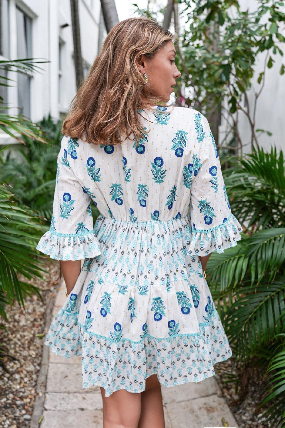 Debbie Katz Brisa Dress Turquoise