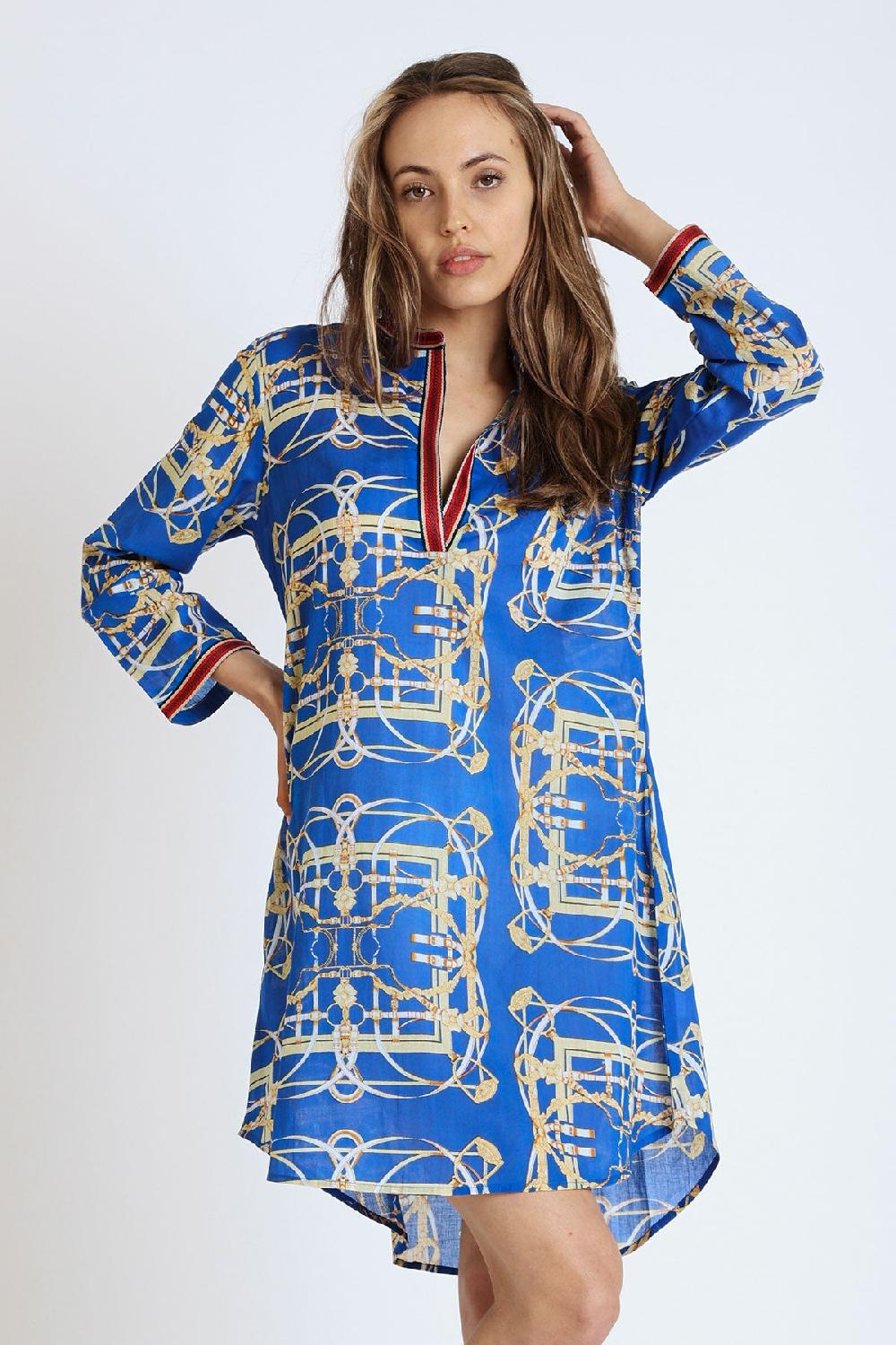 Debbie Katz Cher Tunic Blue