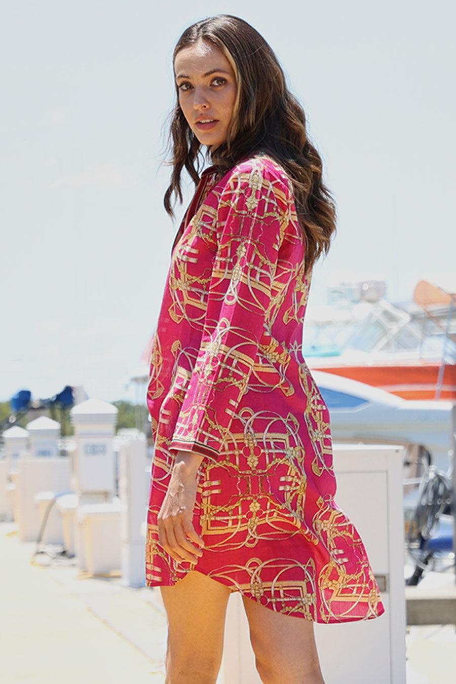 Debbie Katz Cher Tunic Pink