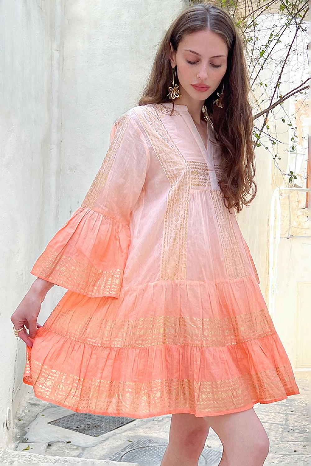 Debbie Katz Chiara Tunic Coral