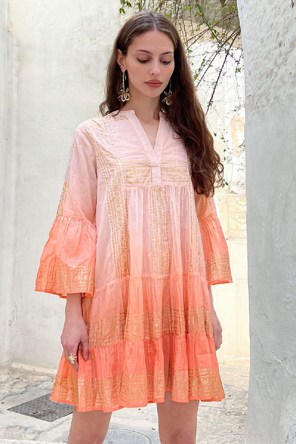 Debbie Katz Chiara Tunic Coral