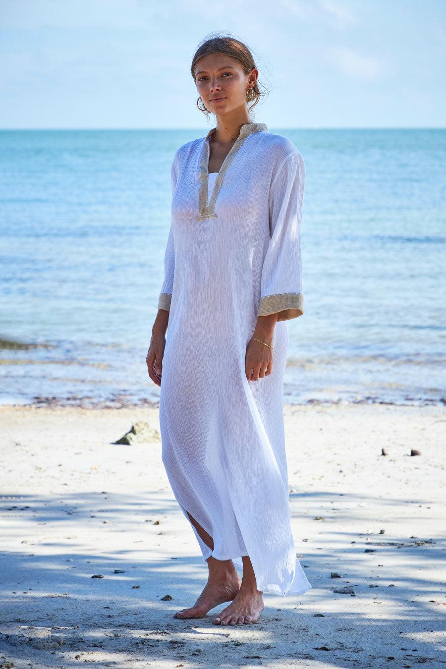 debbie katz Cleo Tunic White