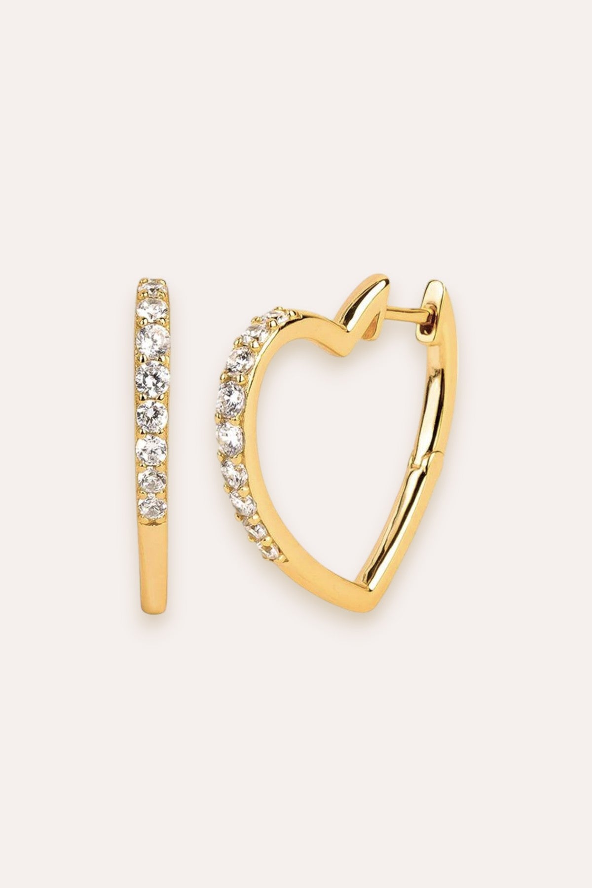 debbie katz Coeur Earring (Gold)