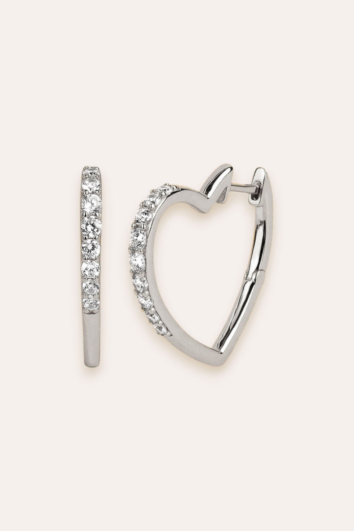 debbie katz Coeur Earring (Silver)