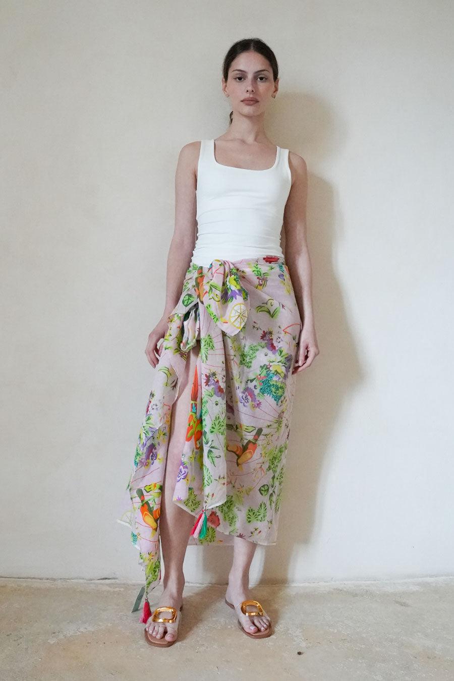 debbie katz Cozumel Beach Pareo