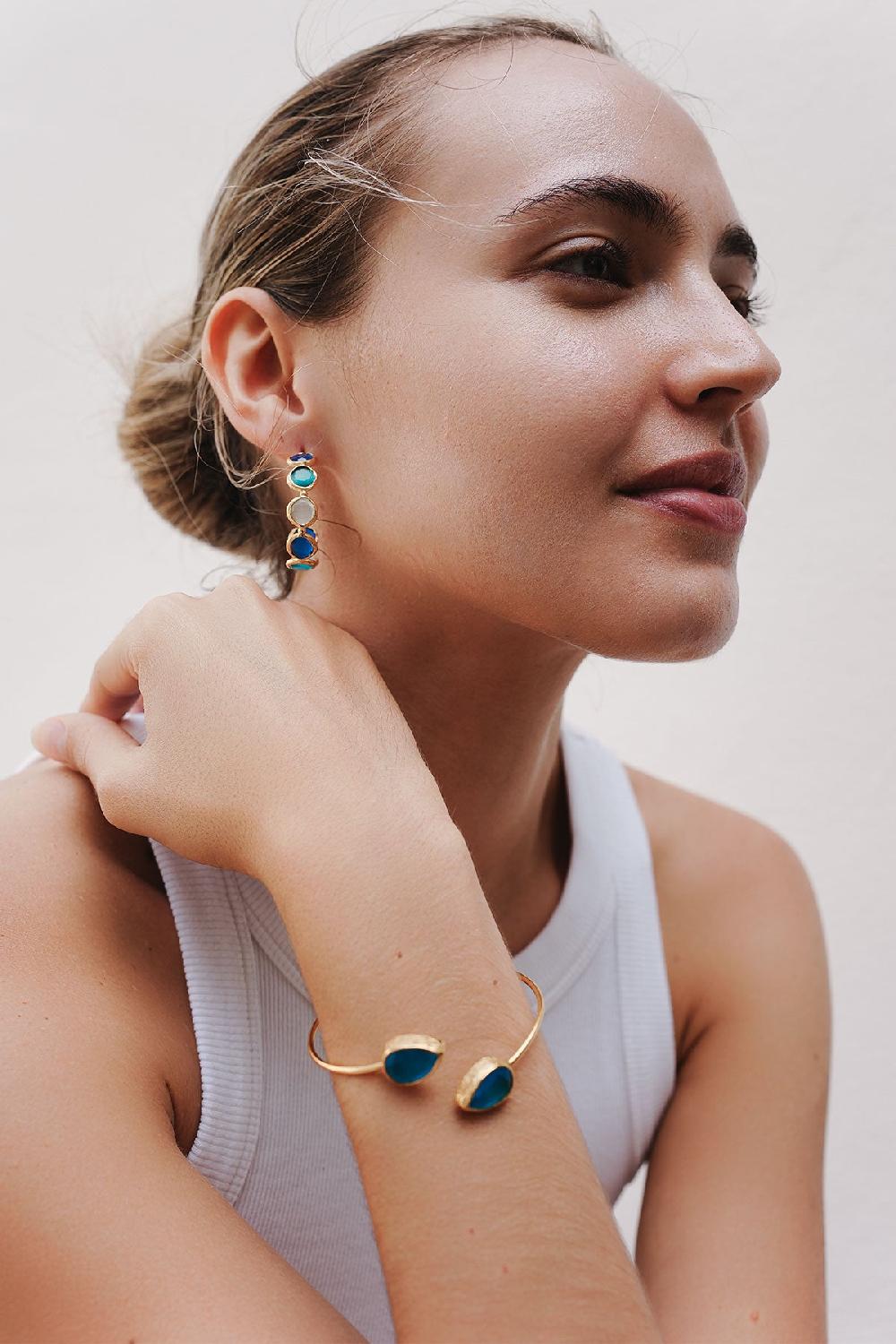 Debbie Katz Deniz (Cat Eye Stone Greys)