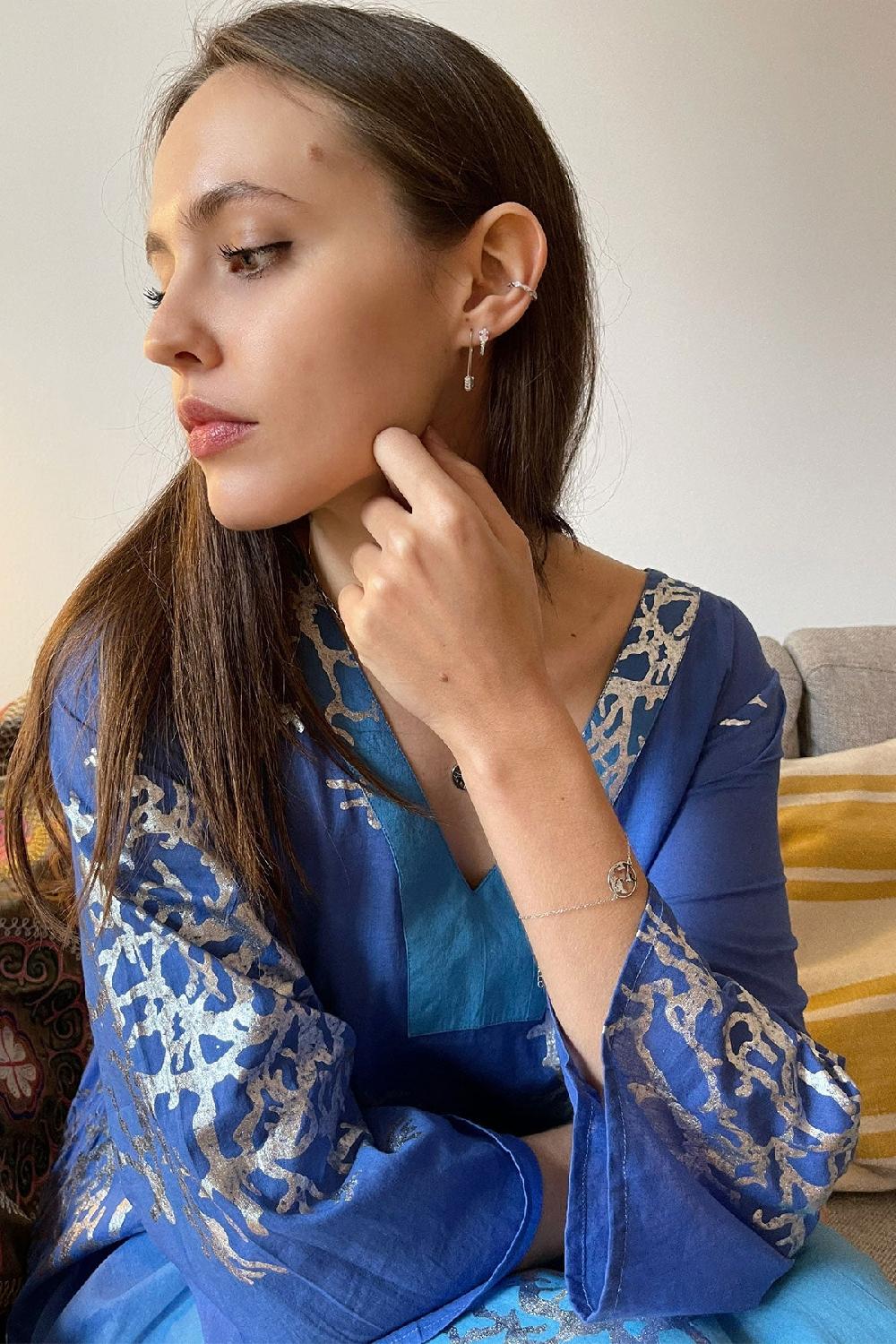 Debbie Katz Earth Bracelet (Silver)