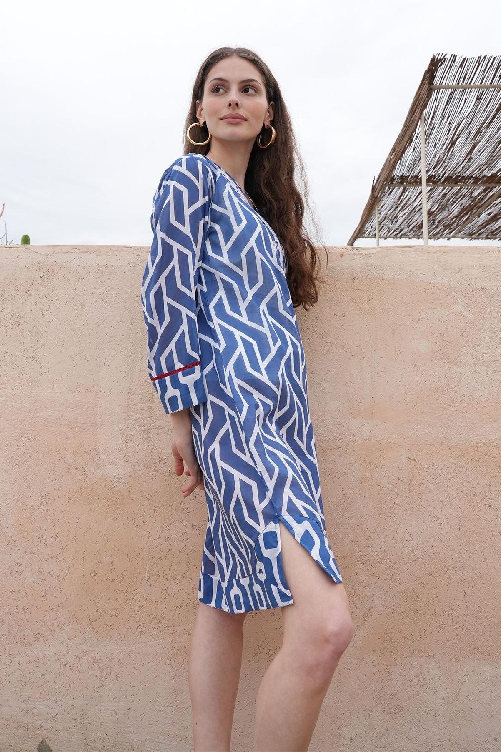 Debbie Katz Elara Tunic Blue