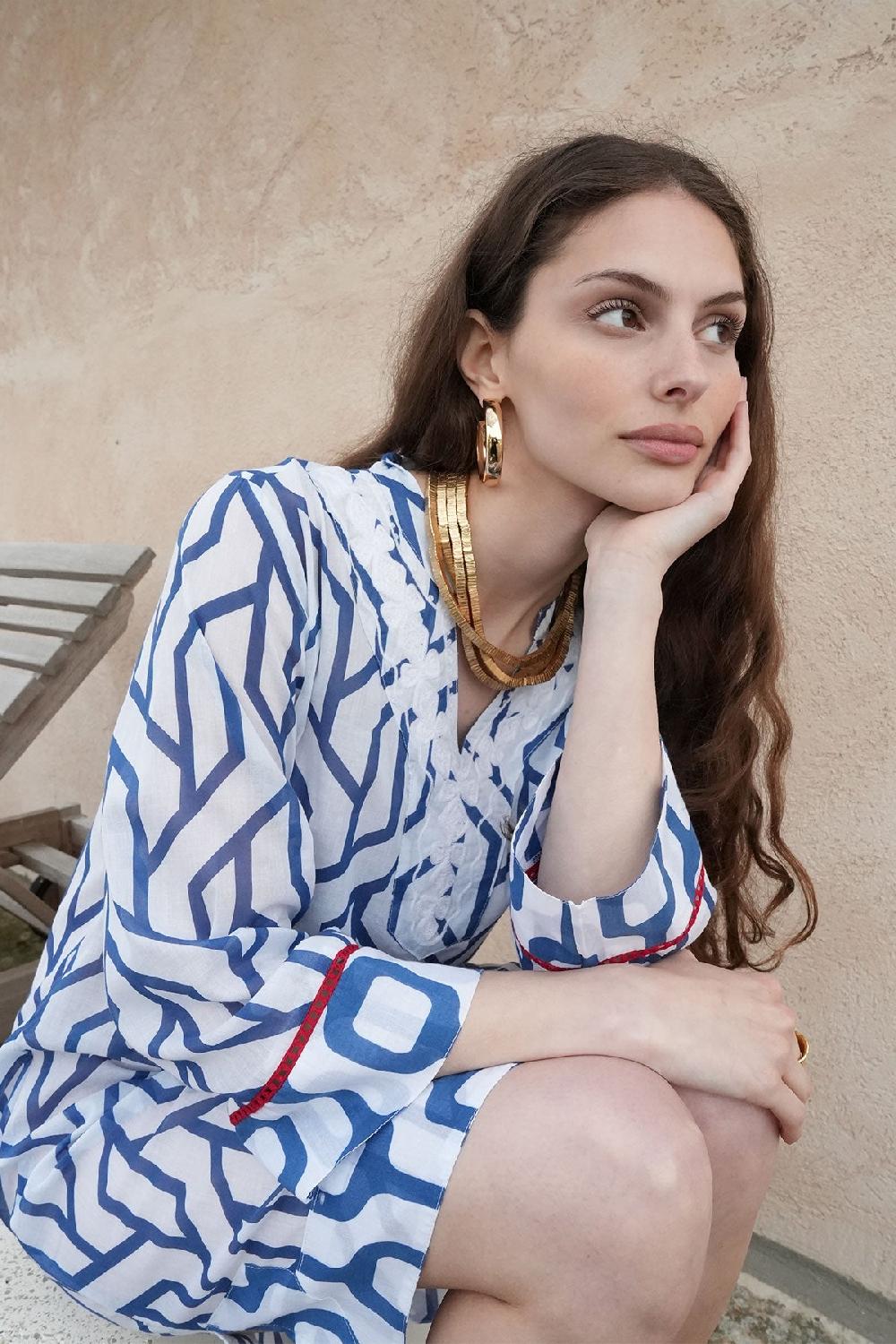 Debbie Katz Elara Tunic White