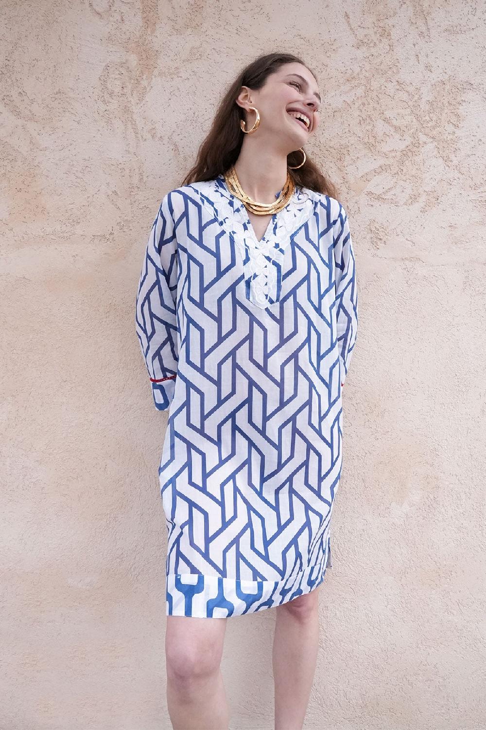 debbie katz Elara Tunic White