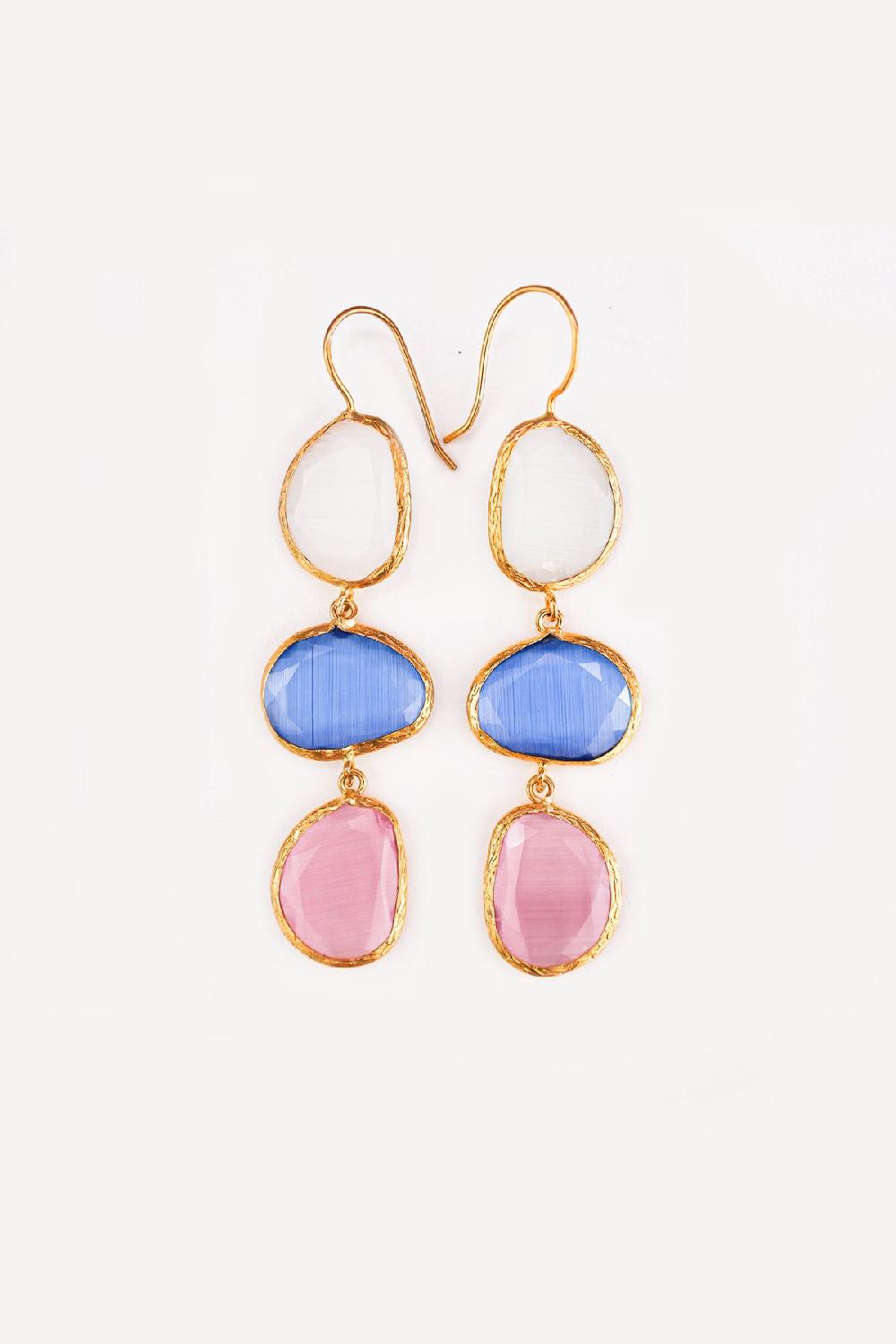 Debbie Katz Elif Spring (White/Blue/Pink)