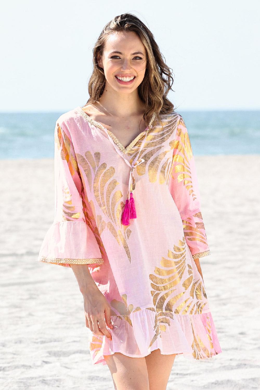 Debbie Katz Emy Tunic Dress Pink