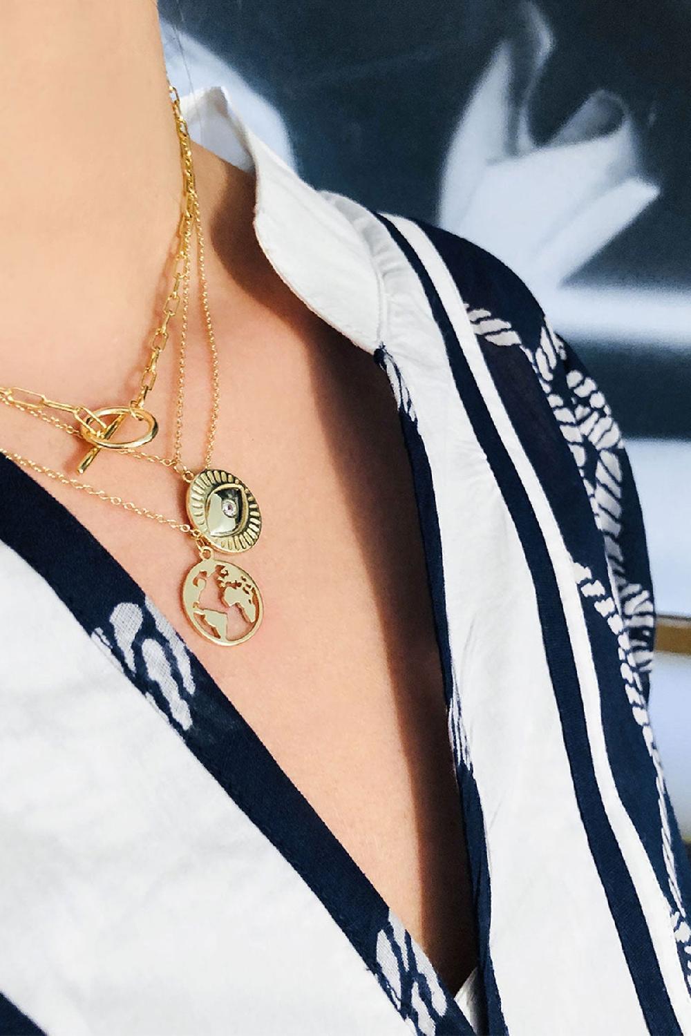 Debbie Katz Evil Eye NL (Gold)