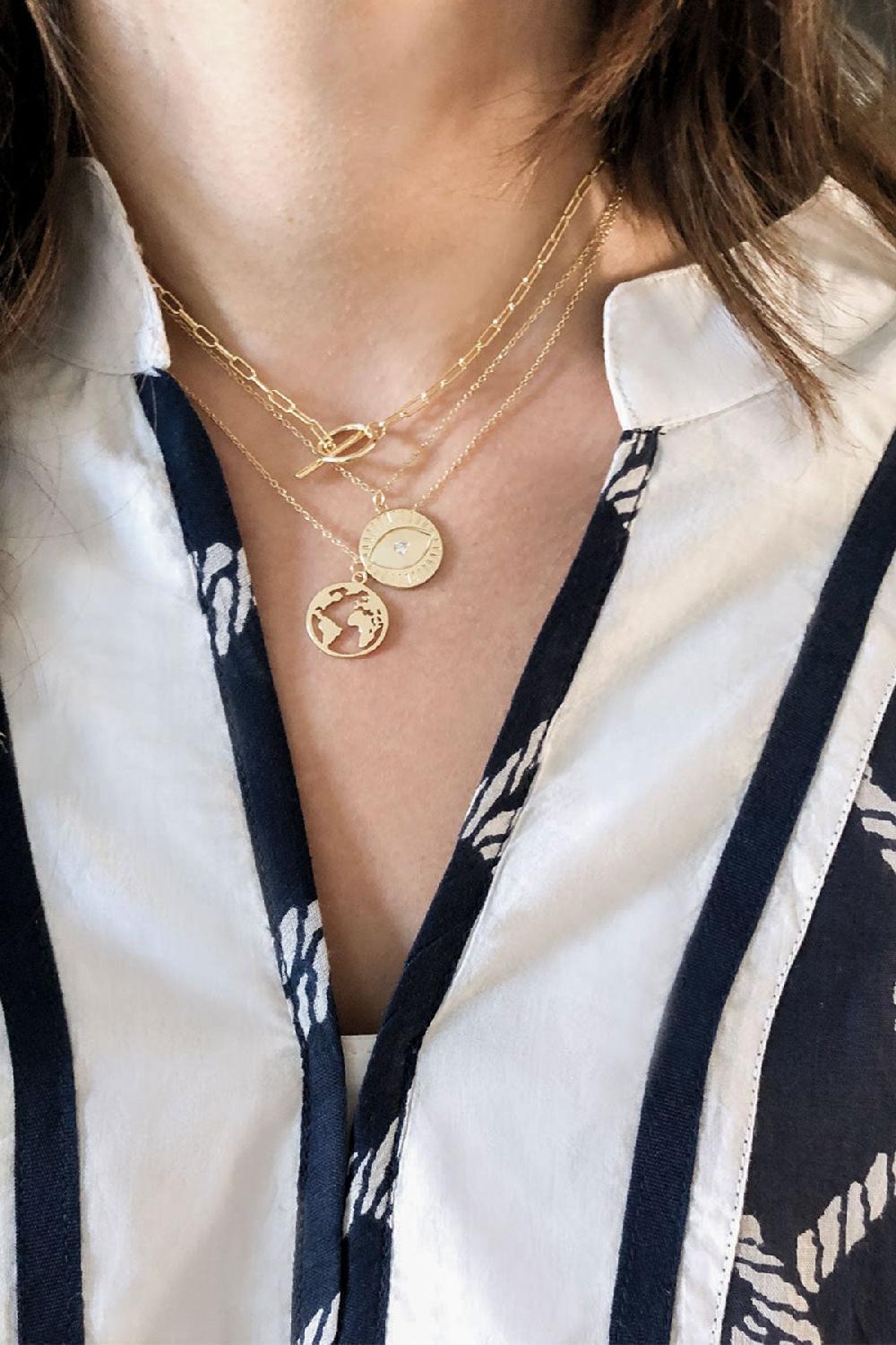 Debbie Katz Evil Eye NL (Gold)