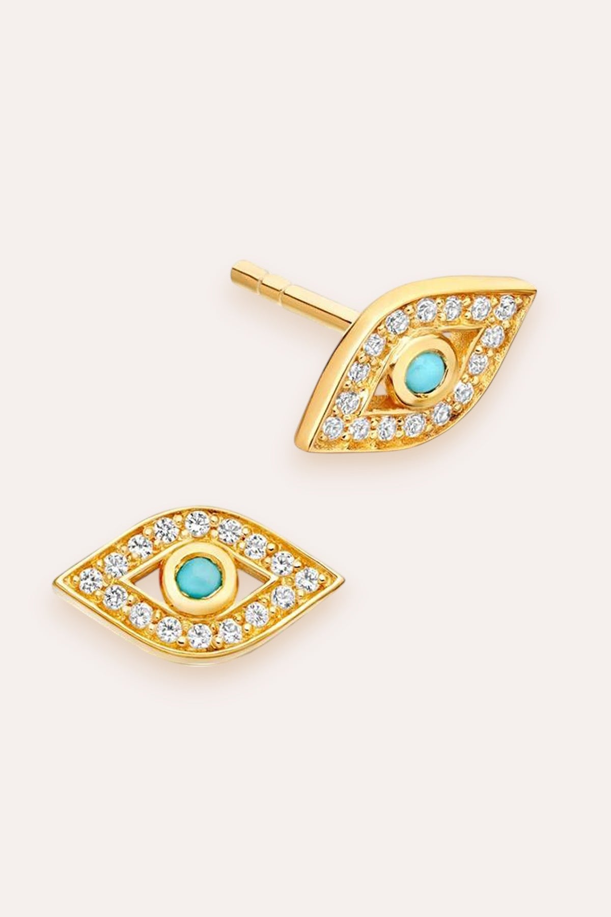 debbie katz Evil Eye Stud (Gold)