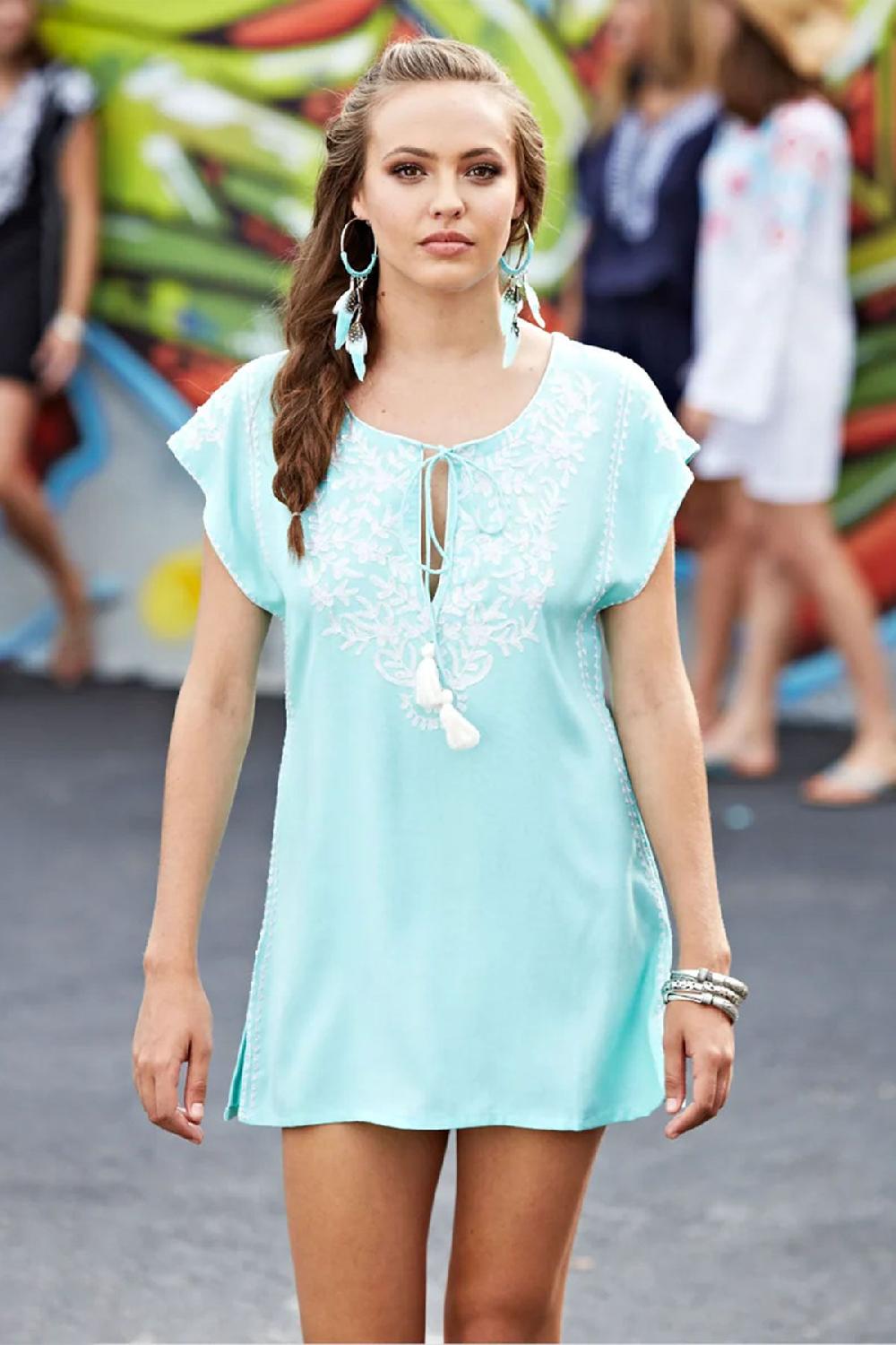 debbie katz Gia Tunic Mint