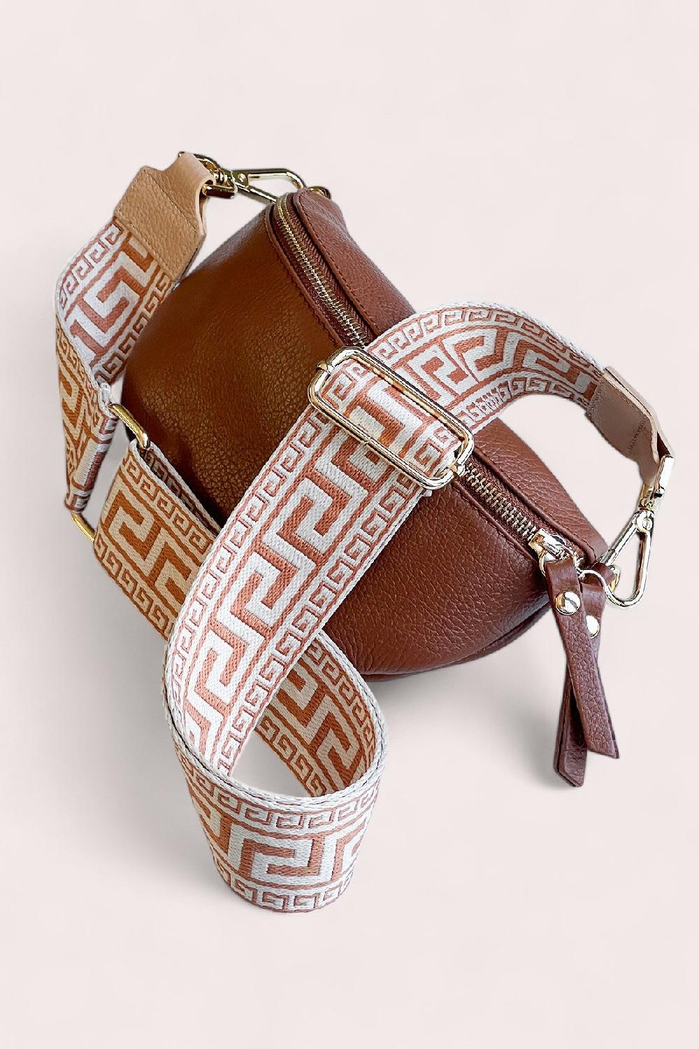 Debbie Katz Greek Strap Camel