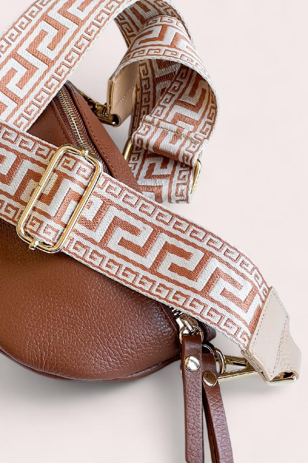 Debbie Katz Greek Strap Camel