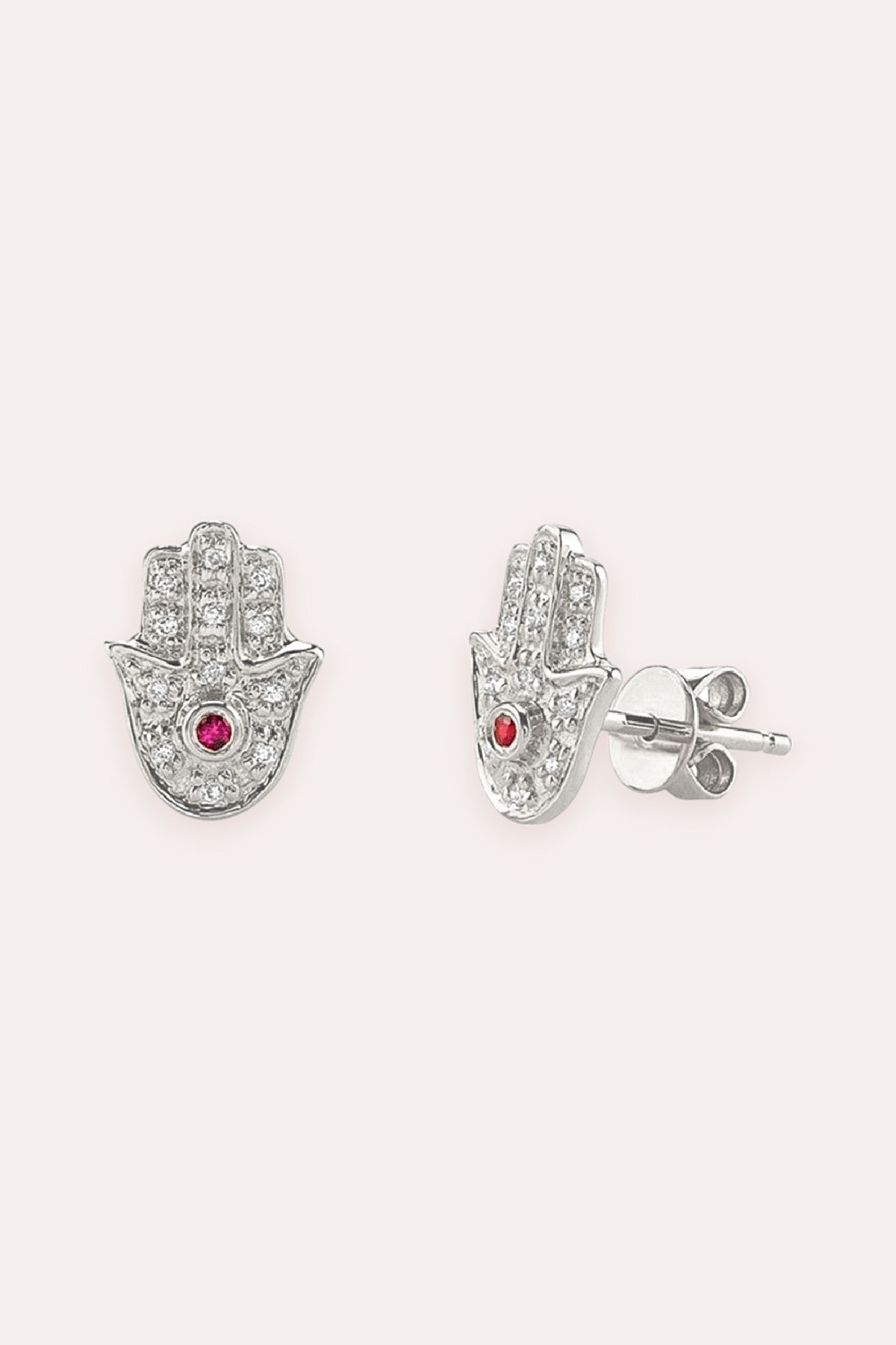 debbie katz Hamsa Earring (Silver)
