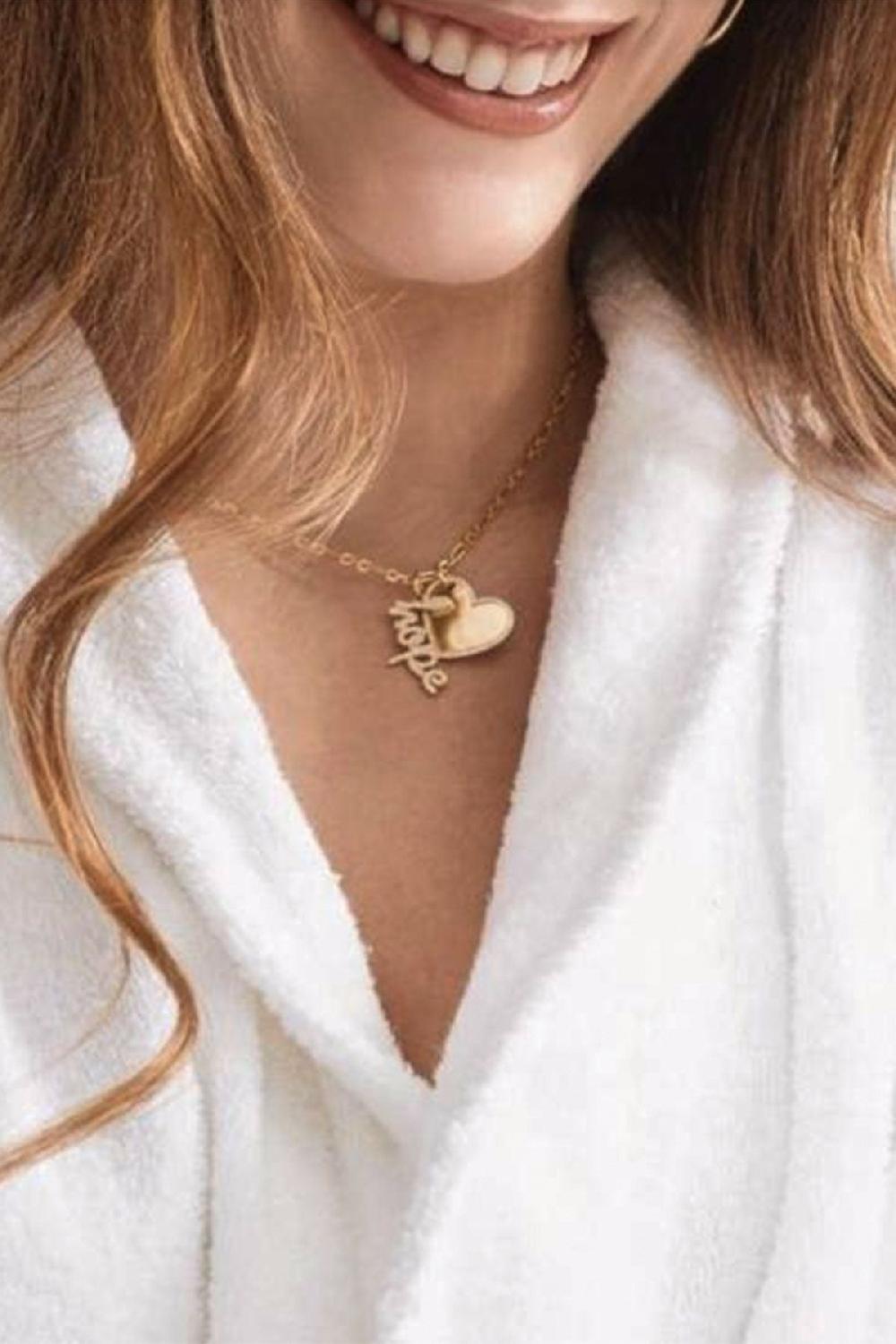 Debbie Katz Hope Necklace (Gold)