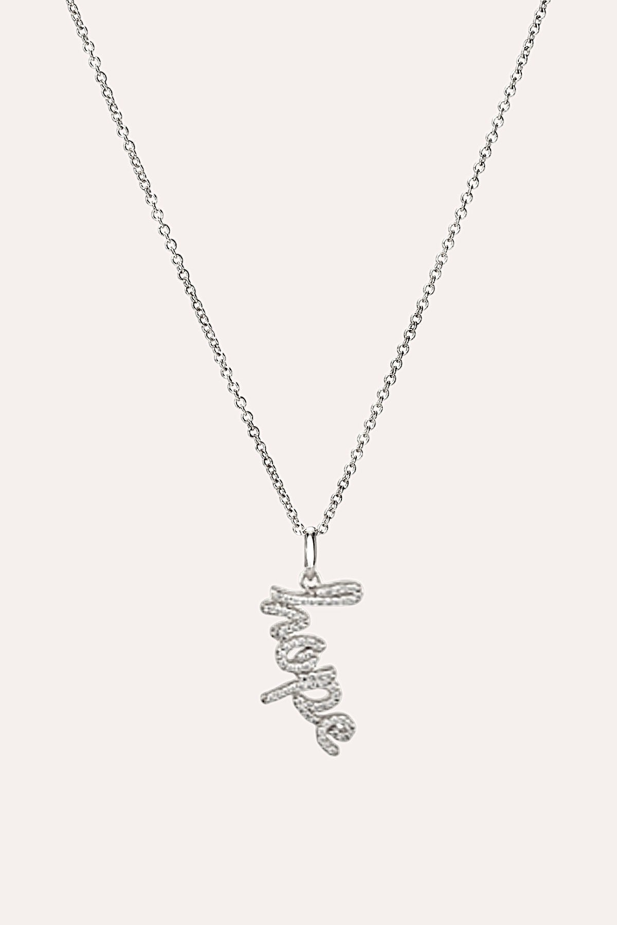 debbie katz Hope Necklace (Silver)