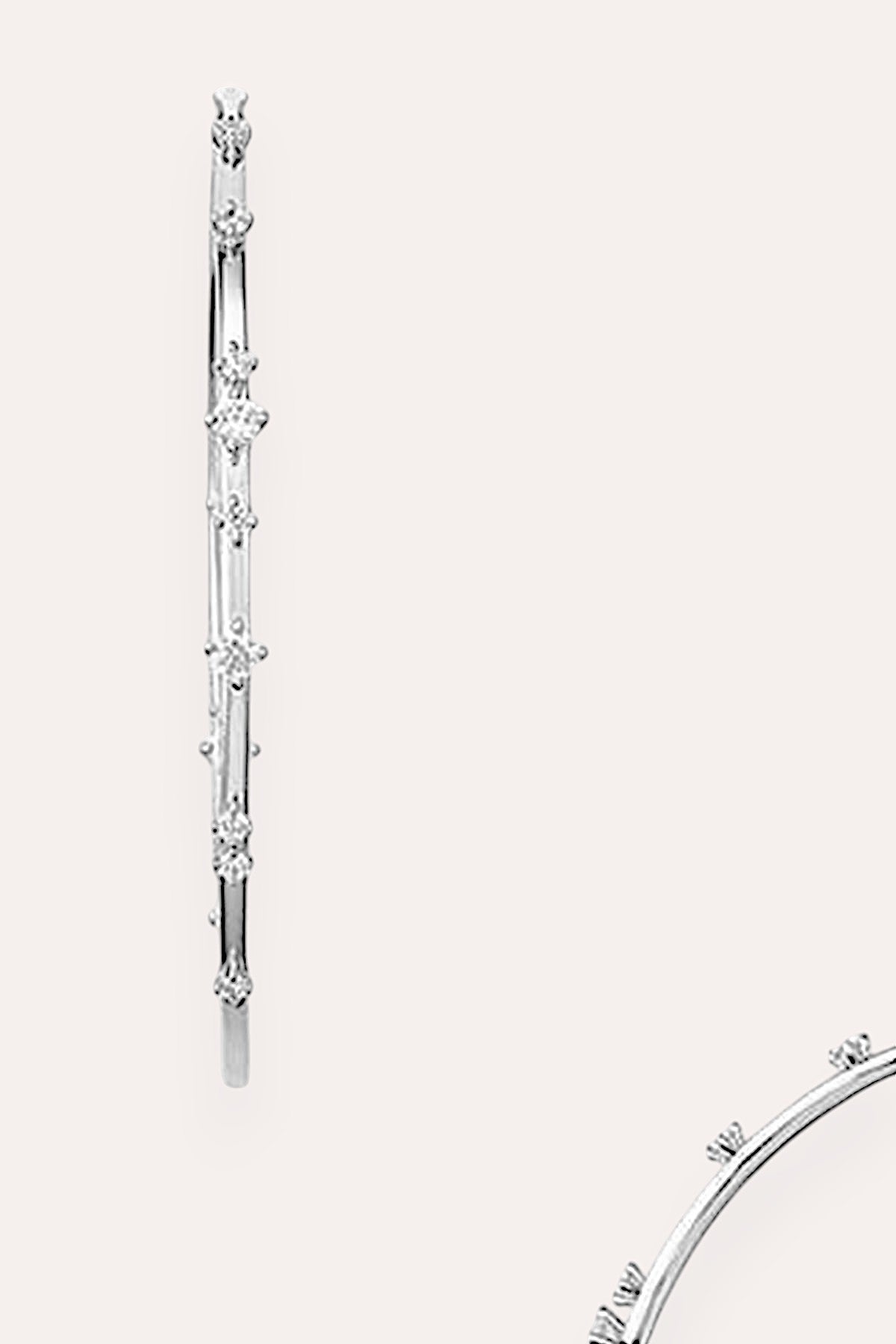 Debbie Katz J.Lo Hoops (Silver)