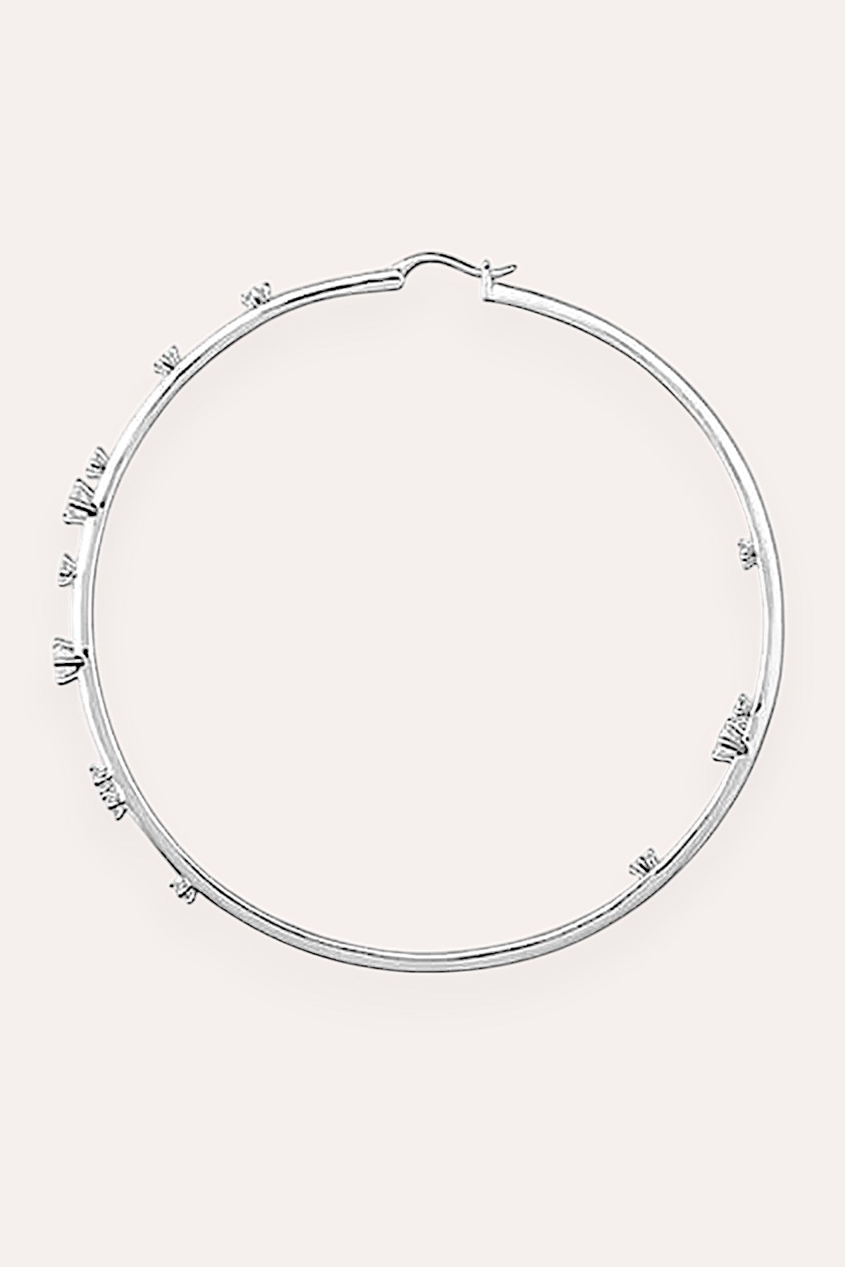 debbie katz J.Lo Hoops (Silver)