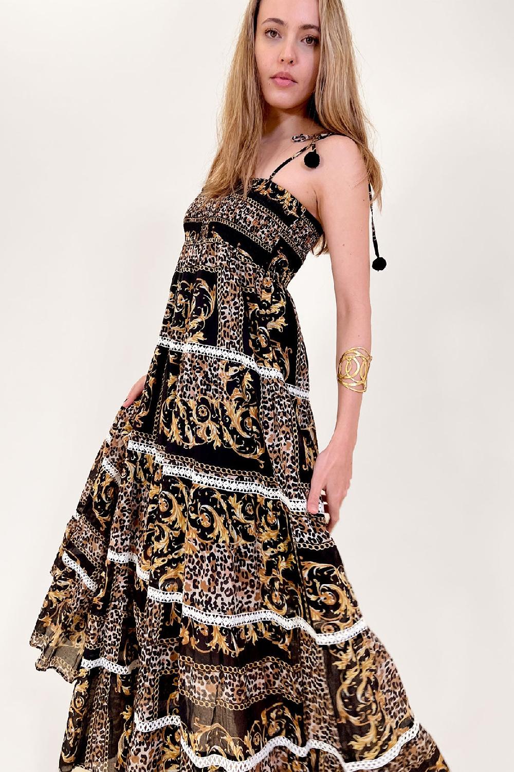 Debbie Katz Joanna Maxi Dress Black