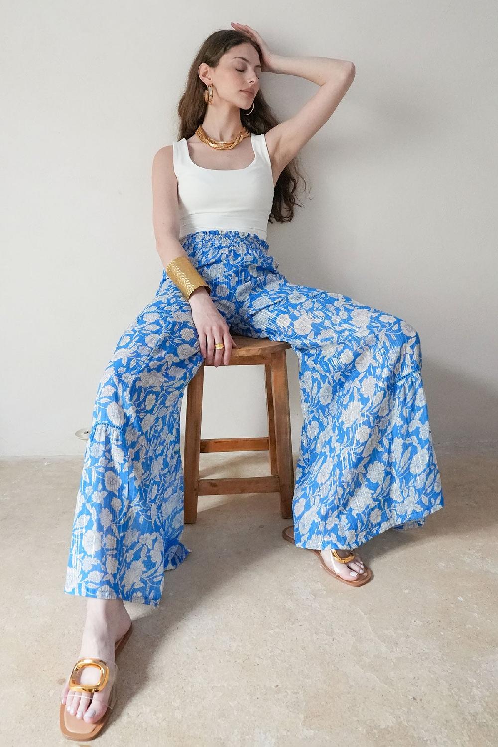Debbie Katz Josie Pant Blue