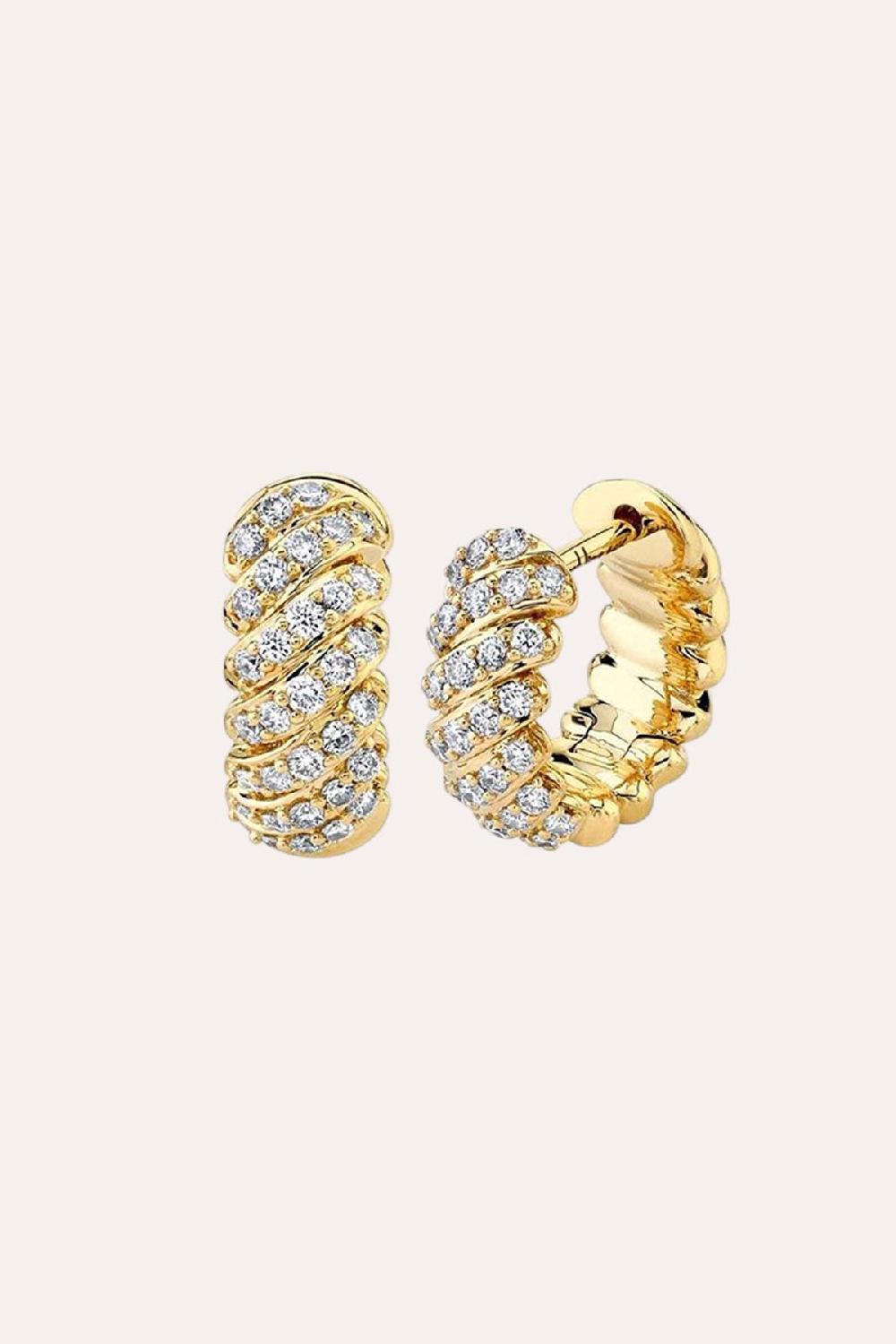 debbie katz Kela Hoop Earrings