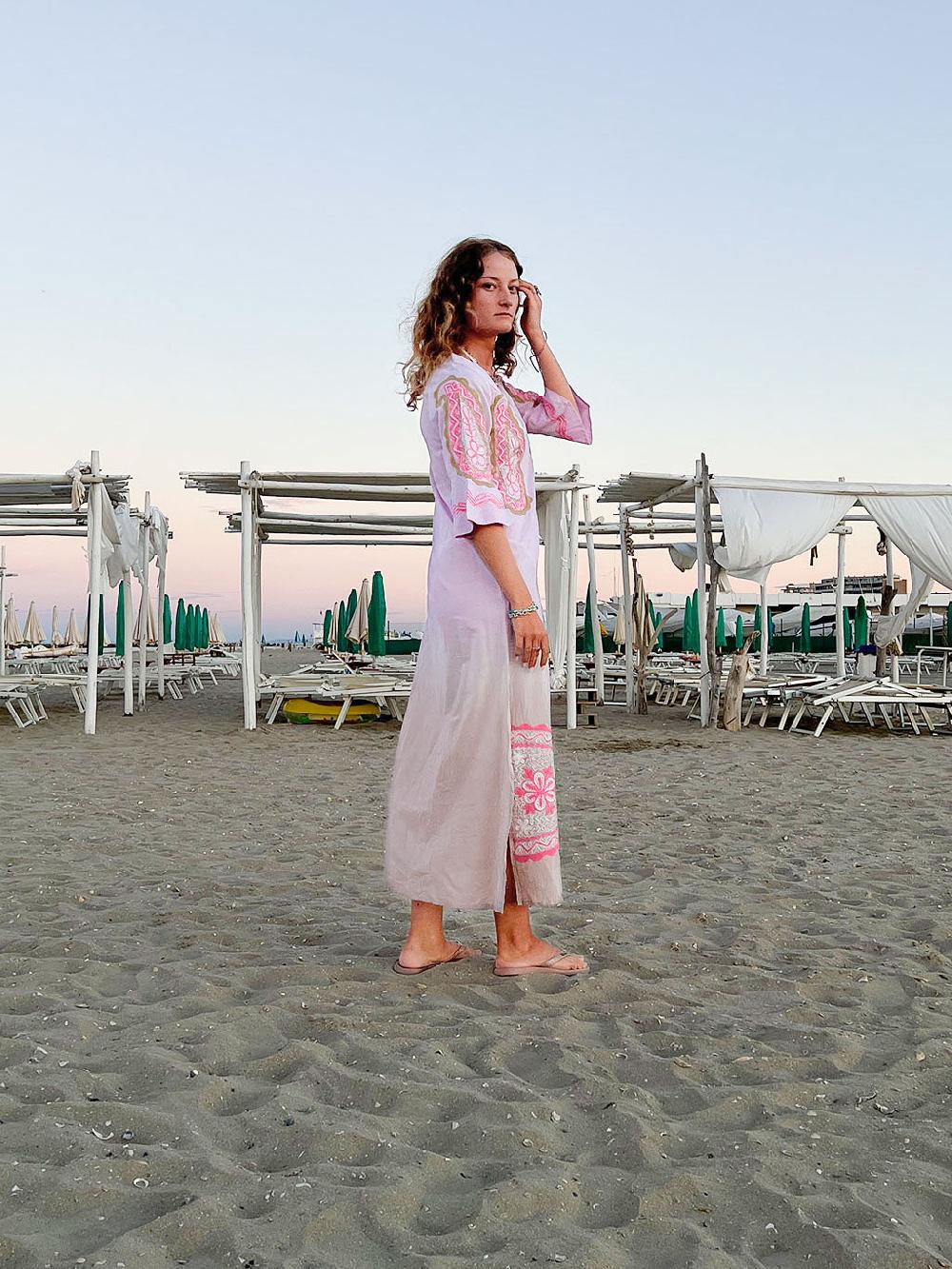 Debbie Katz Khaliah Maxi Tunic Pinks