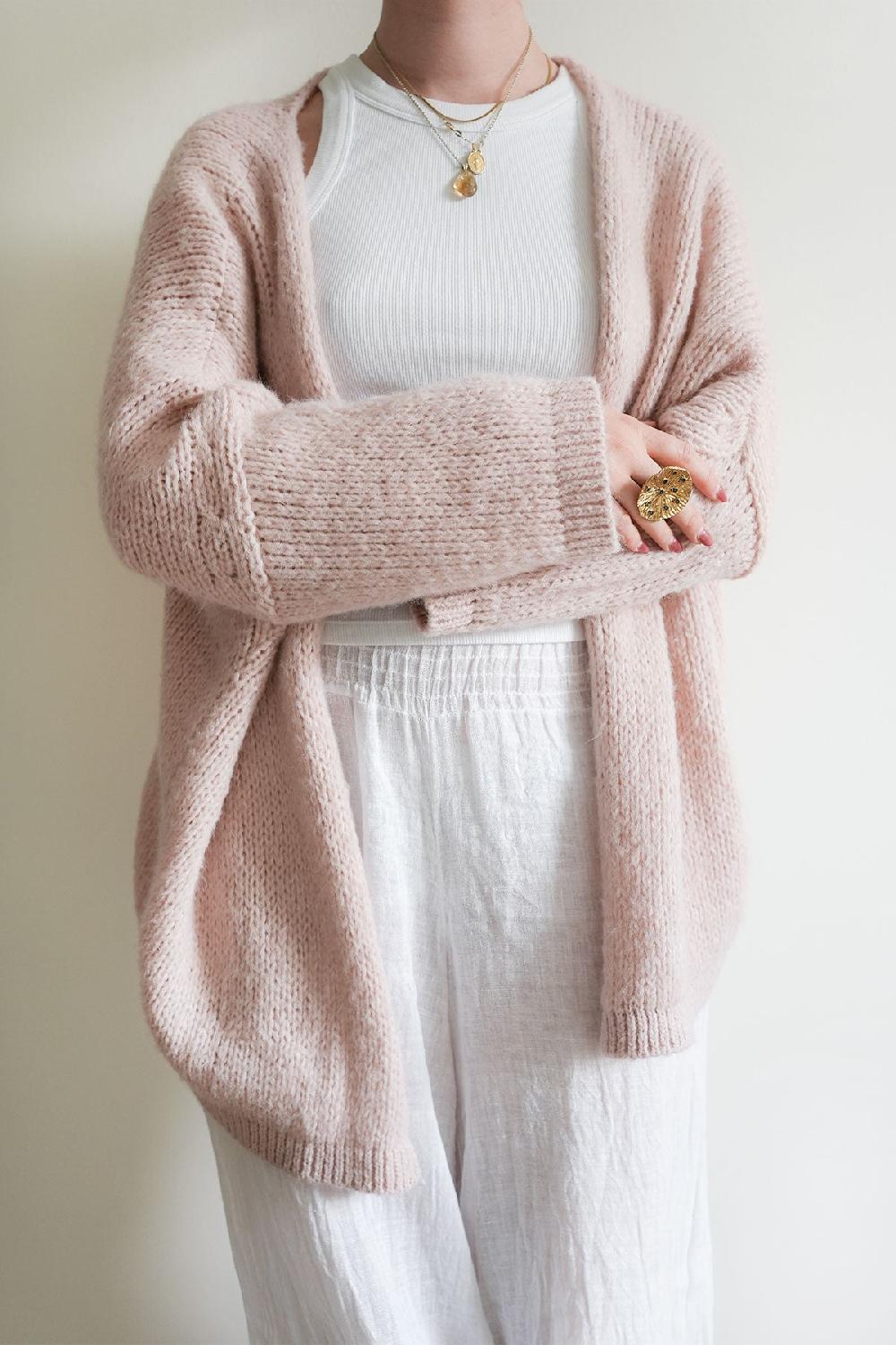Debbie Katz Kyla Cardigan Blush