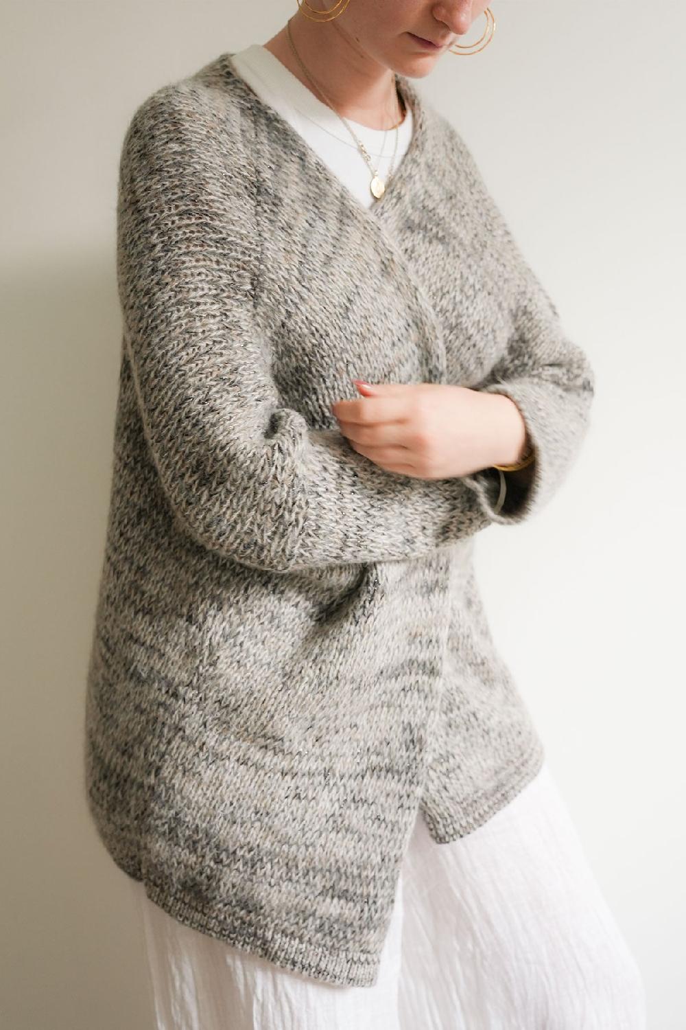 Debbie Katz Kyla Cardigan Melange Beige